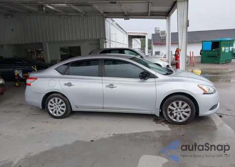 2013 Nissan Sentra Sv z USA, uszkodzony, nr VIN 3N1AB7AP7DL723780
